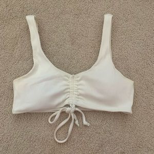 white tie top